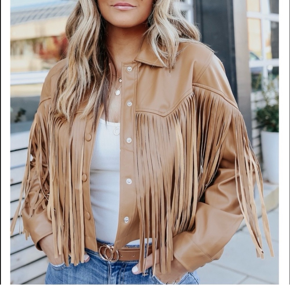 Fringe jacket